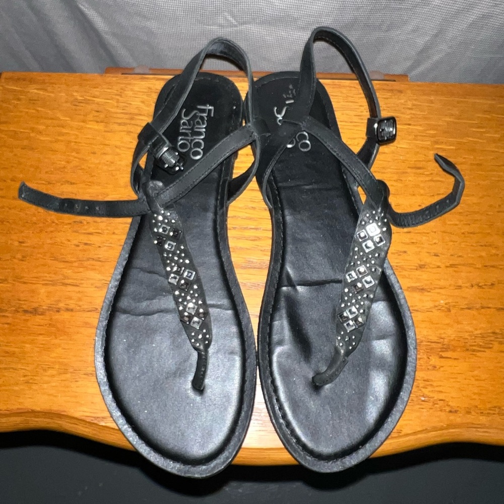 Franco Sarto black sandals